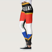 Paraguay-Flagge Leggings (Links)
