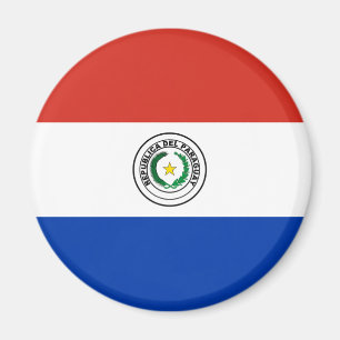 Paraguay-Flagge Magnet