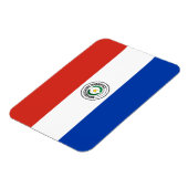 Paraguay-Flagge Magnet (Linke Seite)