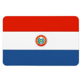 Paraguay-Flagge Magnet (Horizontal)