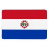 Paraguay-Flagge Magnet (Horizontal)