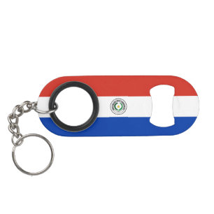 Paraguay-Flagge Mini Flaschenöffner