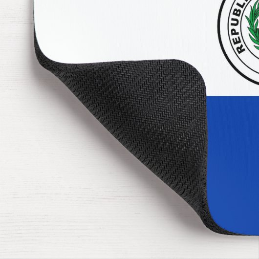 Paraguay-Flagge Mousepad (Ecke)