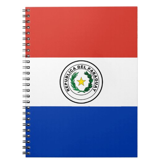 Paraguay-Flagge Notizblock (Vorderseite)