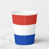Paraguay-Flagge Pappbecher (Rechts)