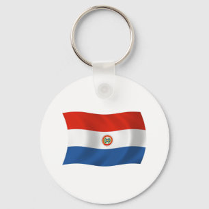Paraguay-Flagge Schlüsselanhänger