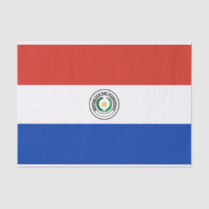 Paraguay-Flagge Seidenpapier