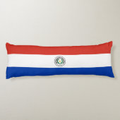 Paraguay-Flagge Seitenschläferkissen (Rückseite)