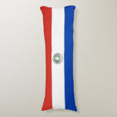 Paraguay-Flagge Seitenschläferkissen (Vorderseite Vertikal)