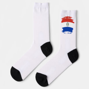 Paraguay-Flagge Socken