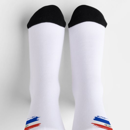 Paraguay-Flagge Socken (Oben)