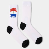 Paraguay-Flagge Socken (Rechts)