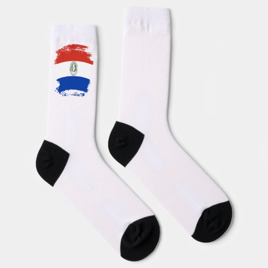 Paraguay-Flagge Socken (Rechts)