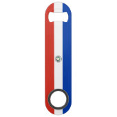 Paraguay-Flagge Speed Flaschenöffner (Vorderseite)