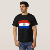 Paraguay-Flagge T-Shirt (Vorne ganz)