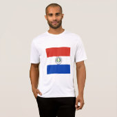 Paraguay-Flagge T-Shirt (Vorne ganz)