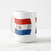 Paraguay Flagge Tasse (Vorderseite Links)