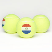 Paraguay-Flagge Tennisbälle (Multi)