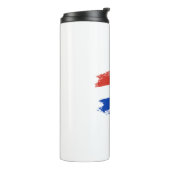 Paraguay-Flagge Thermosbecher (Nach links gedreht)