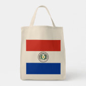 Paraguay-Flagge Tragetasche (Rückseite)