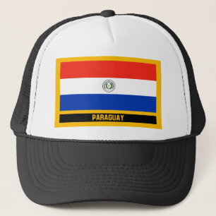 Paraguay-Flagge Truckerkappe