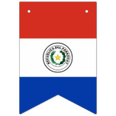 Paraguay-Flagge Wimpelkette (Dritte Fahne)