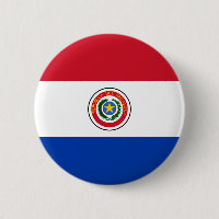 Paraguay-Flaggen-Knopf