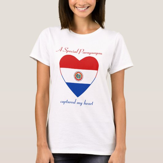 Paraguay-Flaggen-Schatz-T - Shirt (Vorderseite)