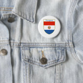 Paraguay-Flaggen-Schild Button (Beispiel)