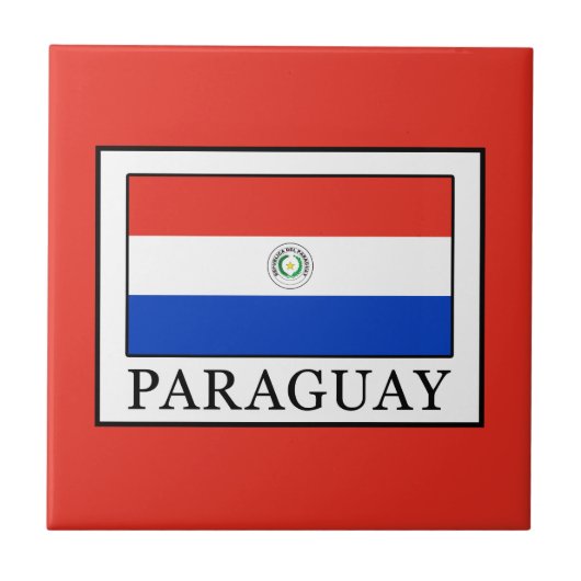 Paraguay Fliese (Vorderseite)