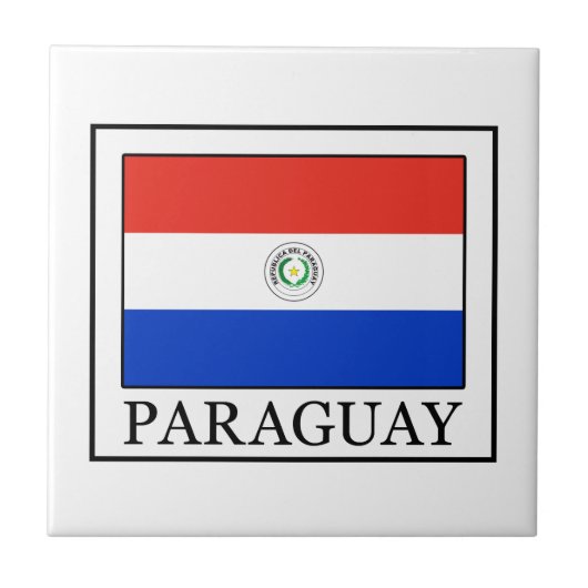Paraguay Fliese (Vorderseite)