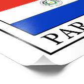 Paraguay Fotodruck (Ecke)