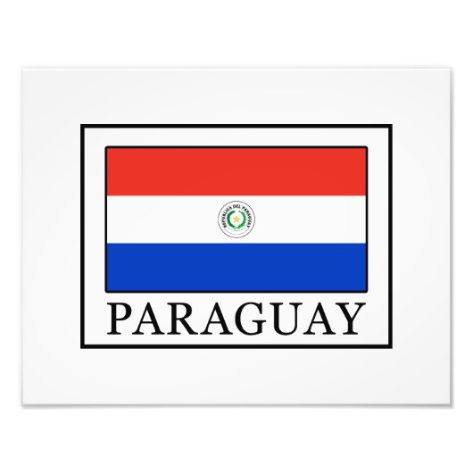 Paraguay Fotodruck (Vorne)