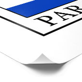 Paraguay Fotodruck (Ecke)