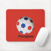 Paraguay Fußball Mousepad (Mit Mouse)
