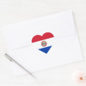 Paraguay Herz-Aufkleber (Umschlag)