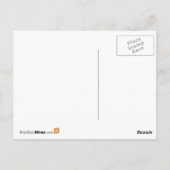 Paraguay Hibiskus Blume Postkarte (Rückseite)