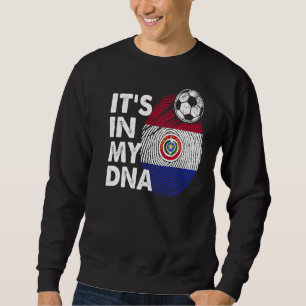 Paraguay in meinem DNA Paraguayan Flag Team Paragu Sweatshirt