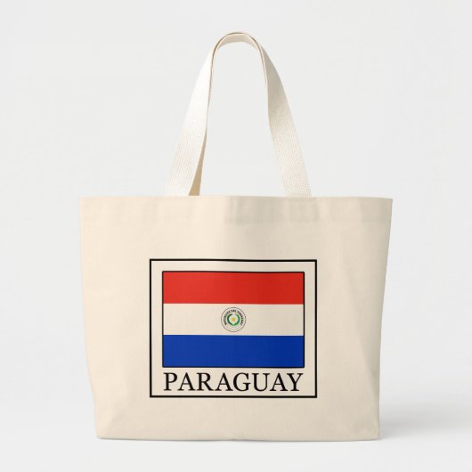 Paraguay Jumbo Stoffbeutel (Vorne)
