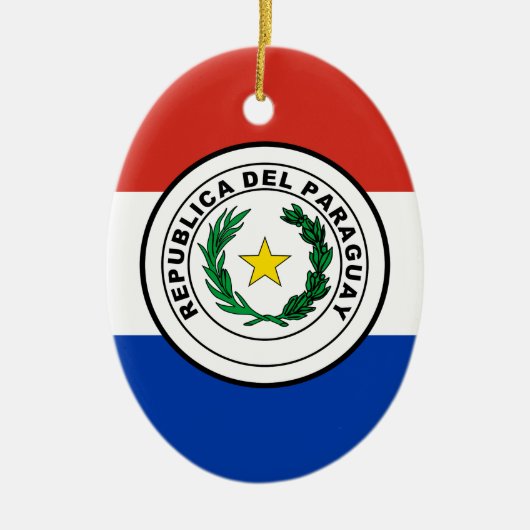 Paraguay Keramik Ornament (Vorne)