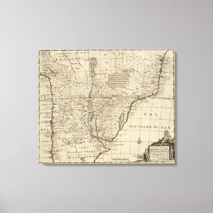 Paraguay Leinwanddruck