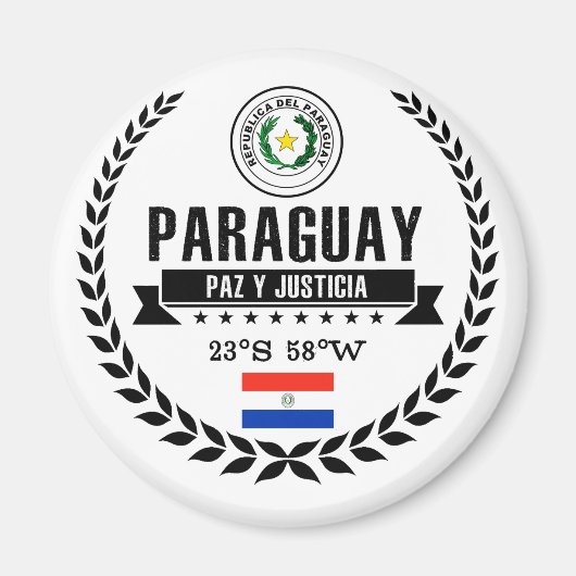 Paraguay Magnet (Vorne)