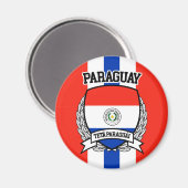 Paraguay Magnet (Vorderseite/Rückseite)