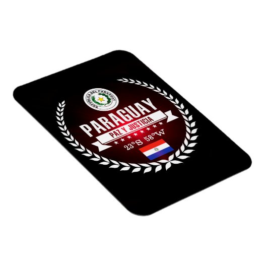 Paraguay Magnet (Rechte Seite)
