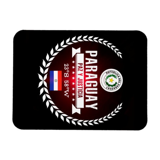 Paraguay Magnet (Horizontal)