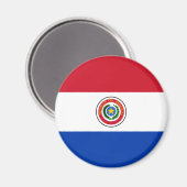 Paraguay Magnet (Vorderseite/Rückseite)