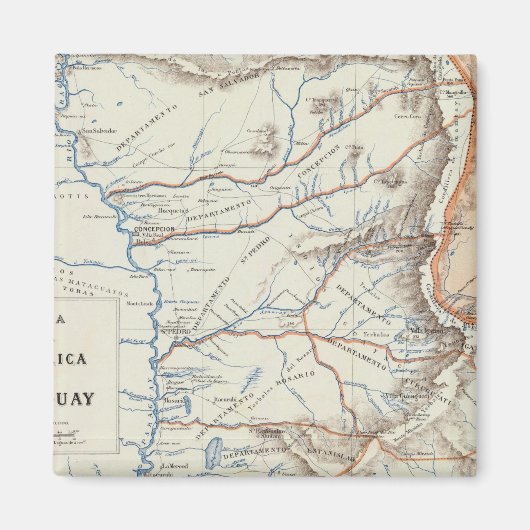 Paraguay Magnet (Vorne)