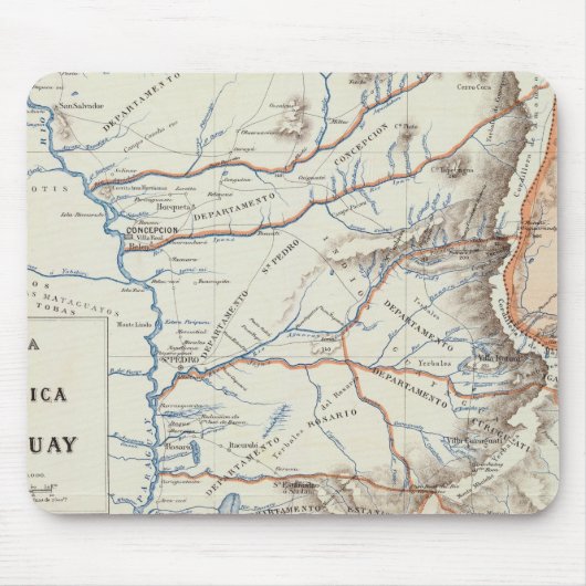 Paraguay Mousepad (Vorne)