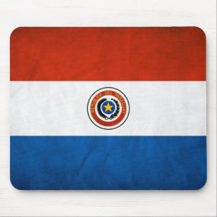 Paraguay-Nationalflagge Mousepad