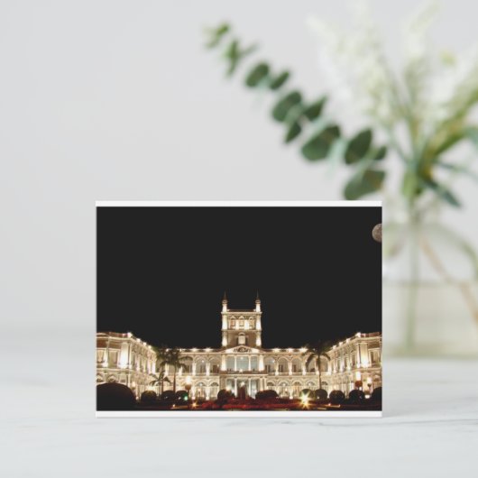 Paraguay - Palast des López Postkarte (Stehend Vorderseite)